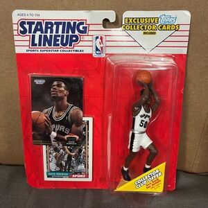 Vintage 1993 David Robinson Starting Lineup San Antonio Spurs Figure